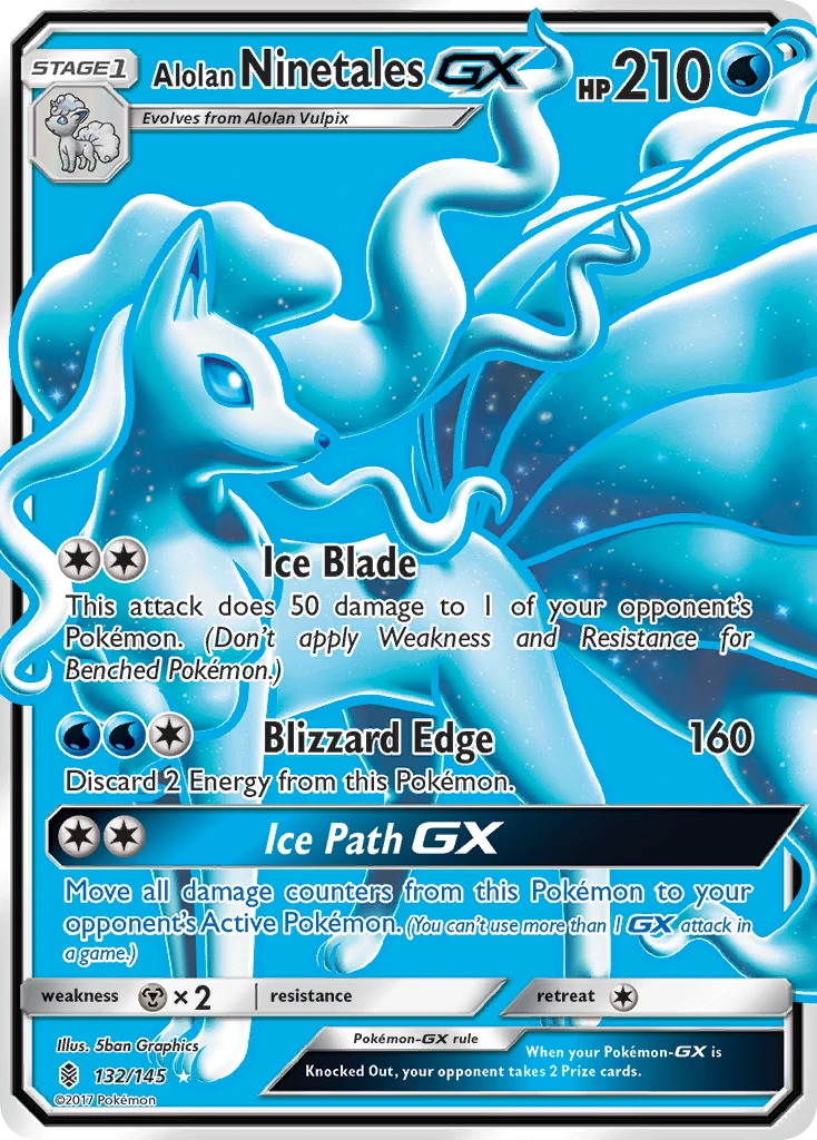 Alolan Ninetales-GX, 132/145