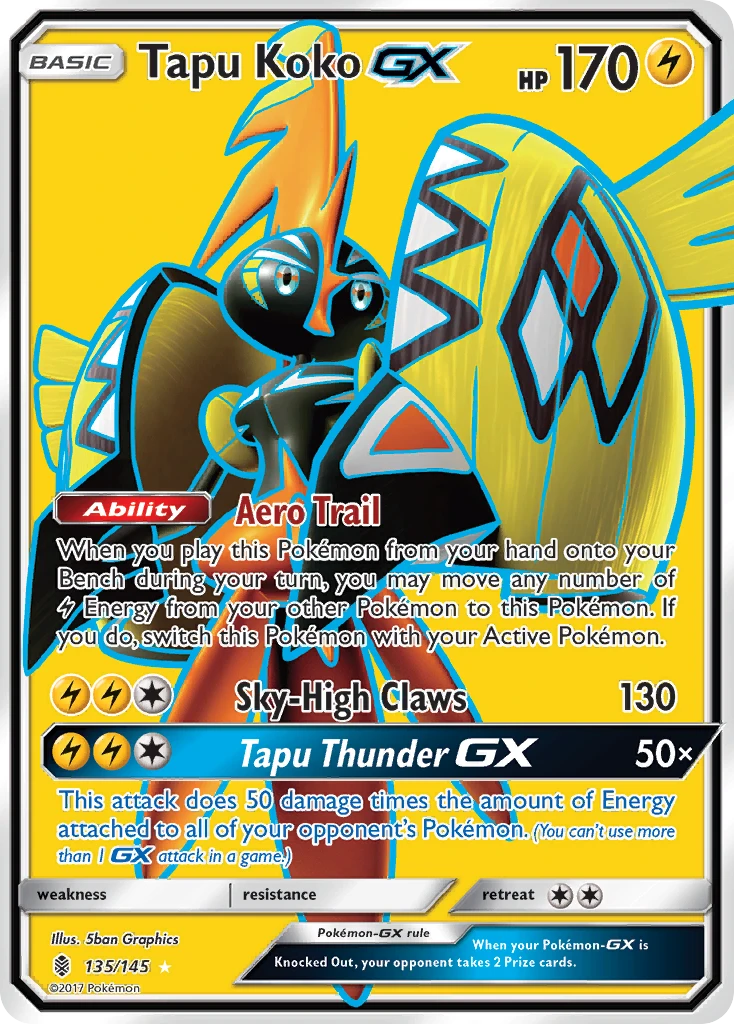 Tapu Koko-GX, 135/145