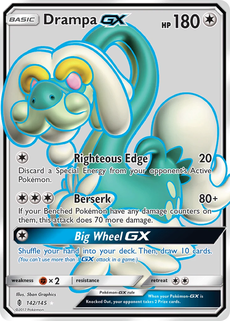 Drampa-GX, 142/145