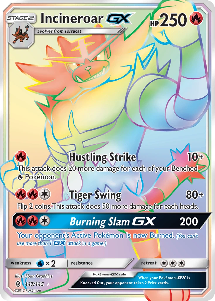 Incineroar-GX, 147/145