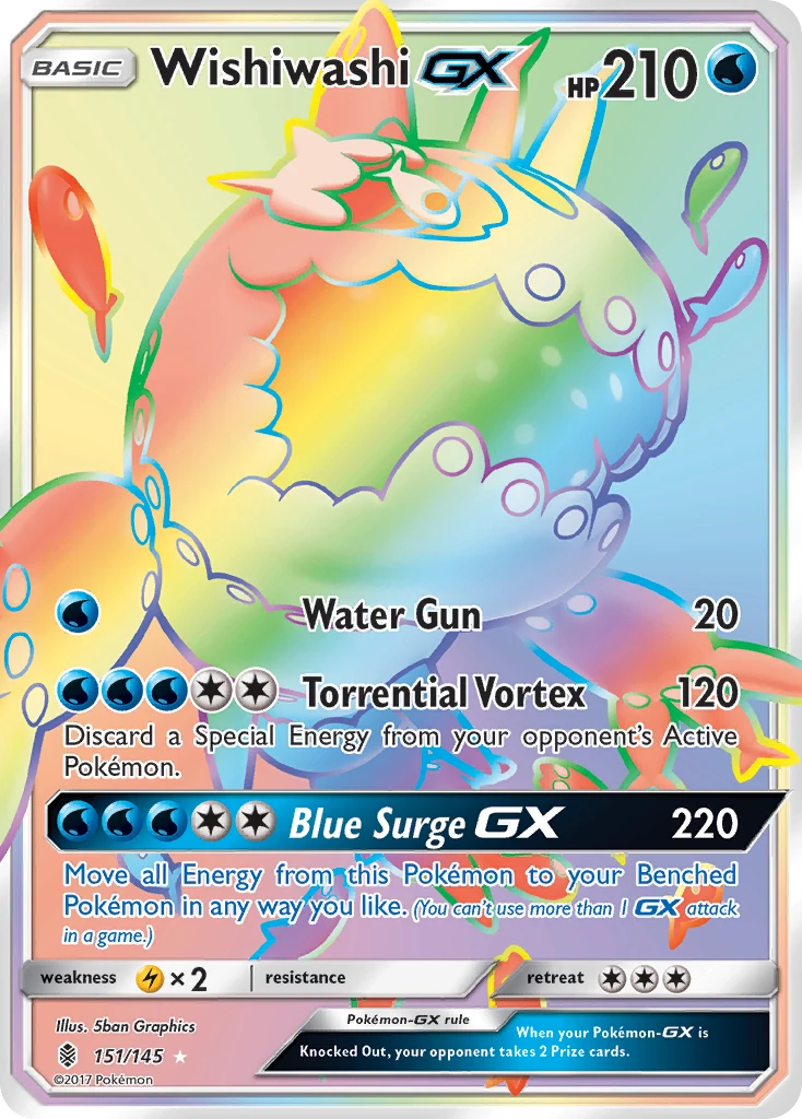 Wishiwashi-GX, 151/145