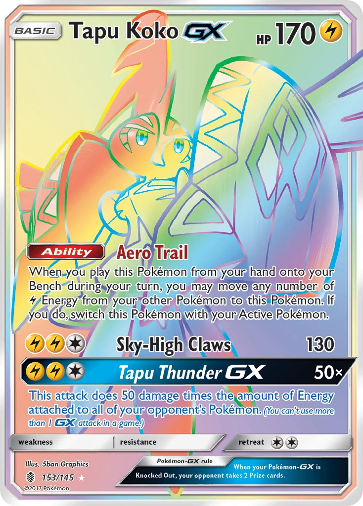 Tapu Koko-GX, 153/145