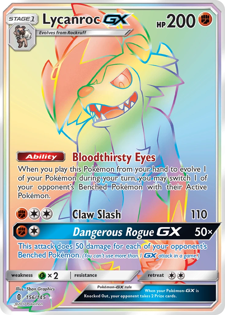 Lycanroc-GX, 156/145