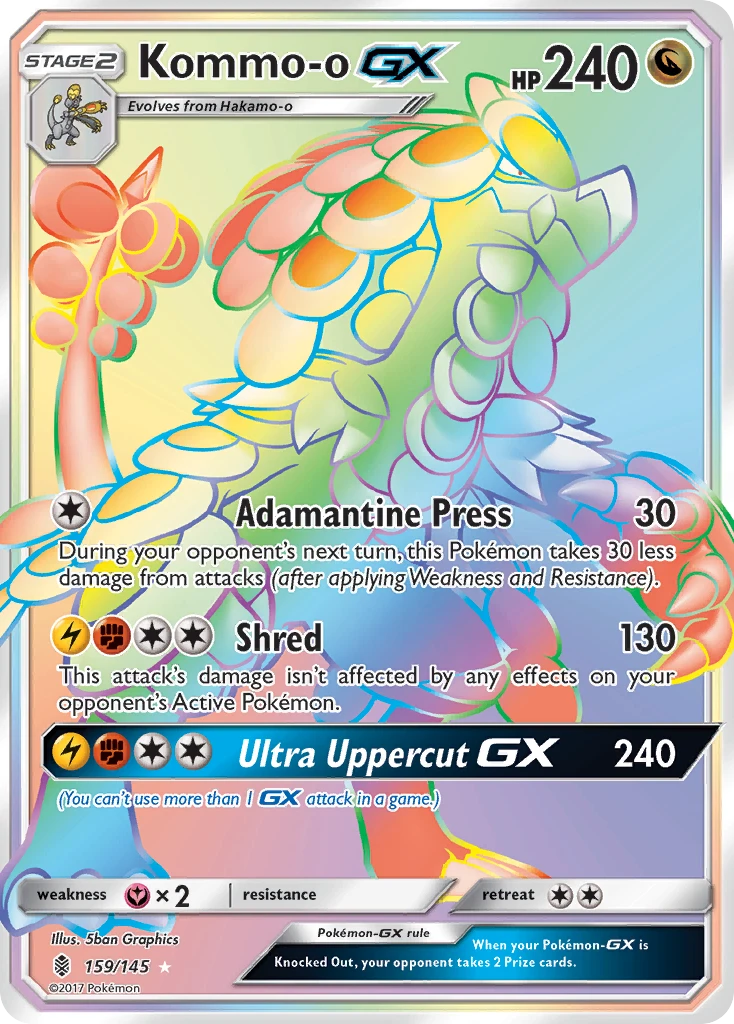 Kommo-o-GX, 159/145