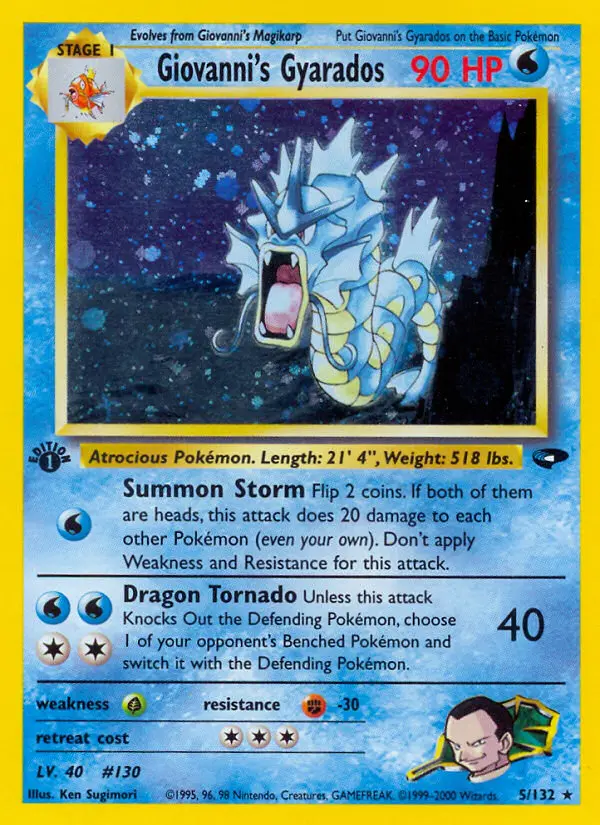 Giovanni's Gyarados, 005/132