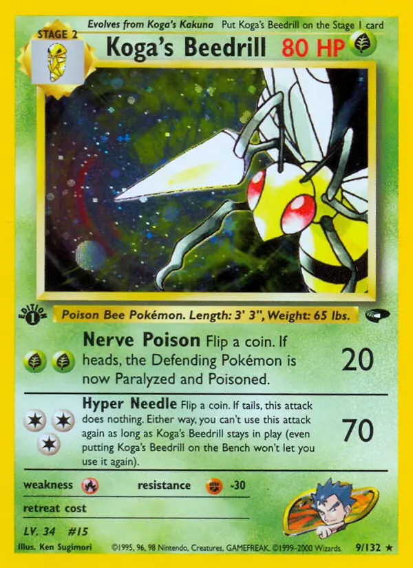 Koga's Beedrill, 009/132