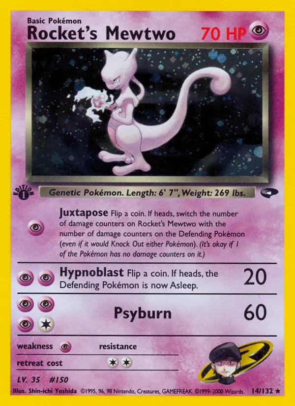 Rocket's Mewtwo, 014/132