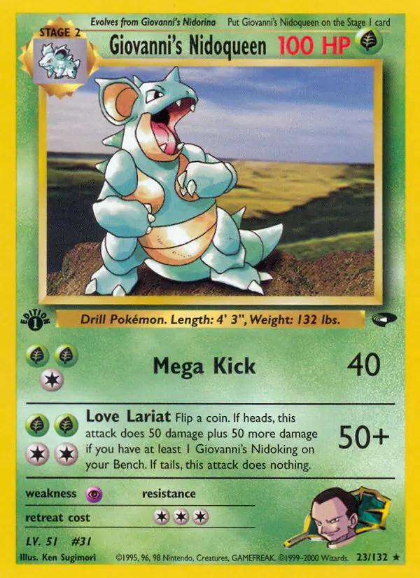 Giovanni's Nidoqueen, 023/132