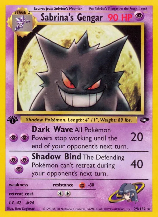 Sabrina's Gengar, 029/132