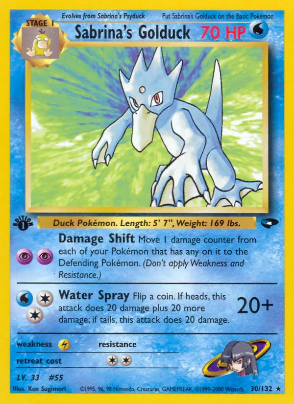 Sabrina's Golduck, 030/132