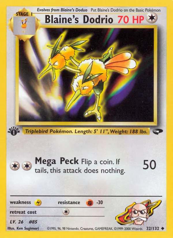 Blaine's Dodrio, 032/132