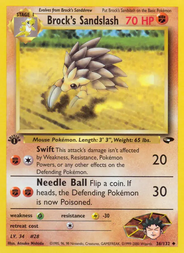 Brock's Sandslash, 036/132