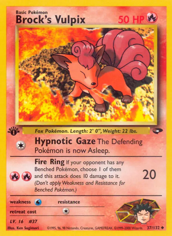Brock's Vulpix, 037/132