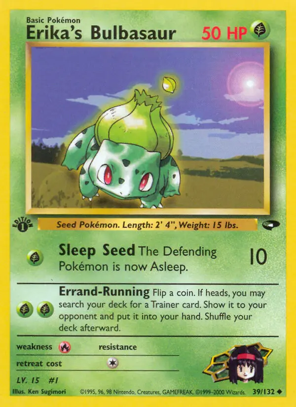 Erika's Bulbasaur, 039/132
