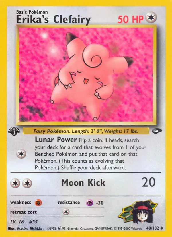 Erika's Clefairy, 040/132
