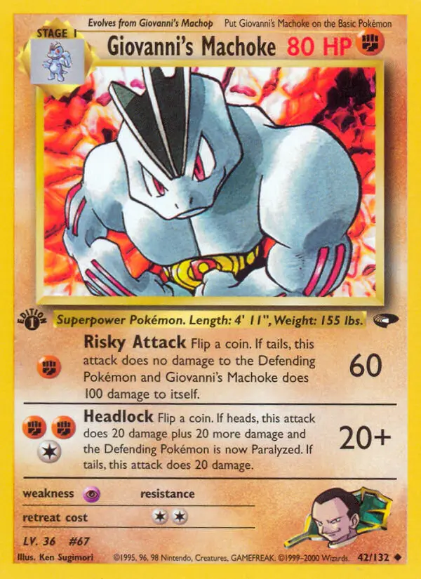 Giovanni's Machoke, 042/132