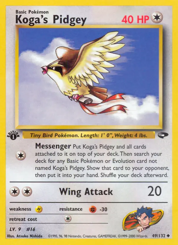 Koga's Pidgey, 049/132