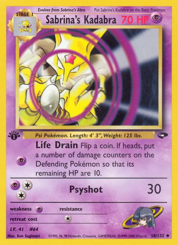 Sabrina's Kadabra, 058/132