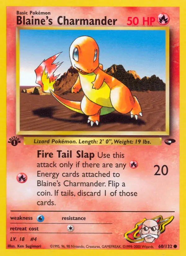 Blaine's Charmander, 060/132