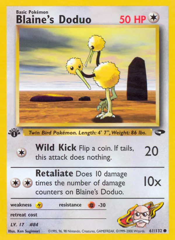Blaine's Doduo, 061/132