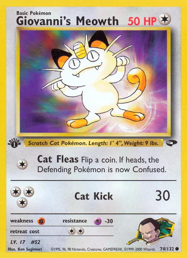 Giovanni's Meowth, 074/132