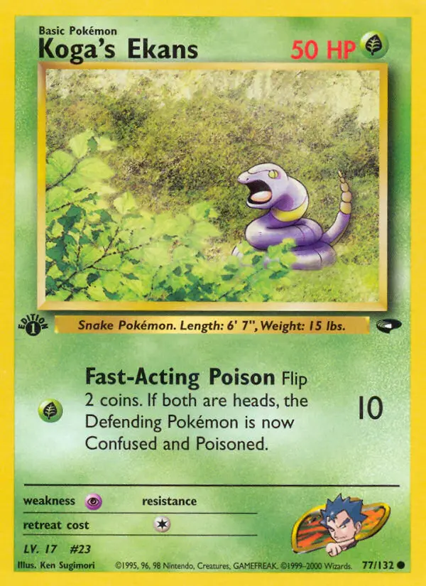 Koga's Ekans, 077/132