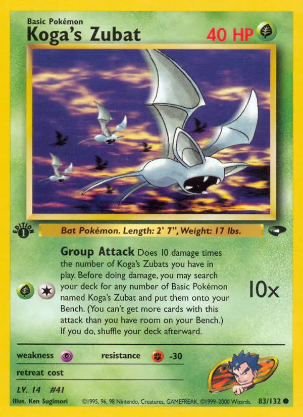 Koga's Zubat, 083/132