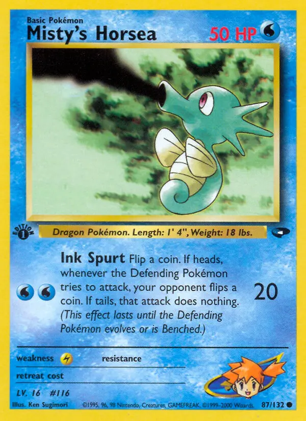 Misty's Horsea, 087/132