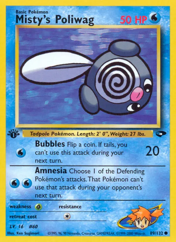 Misty's Poliwag, 089/132