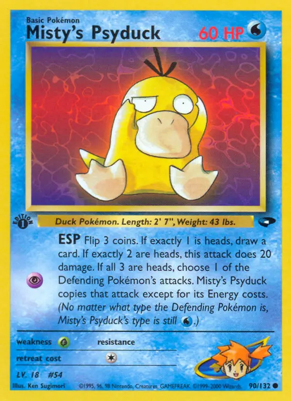 Misty's Psyduck, 090/132