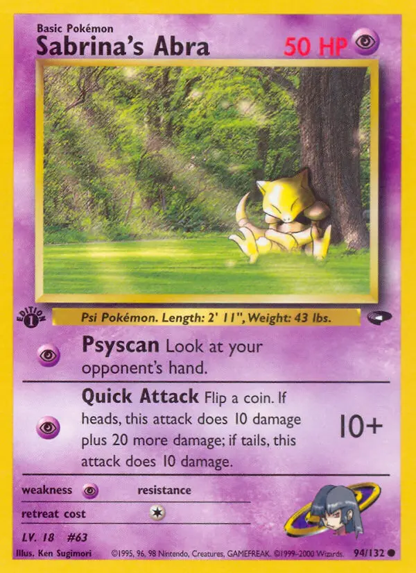 Sabrina's Abra, 094/132