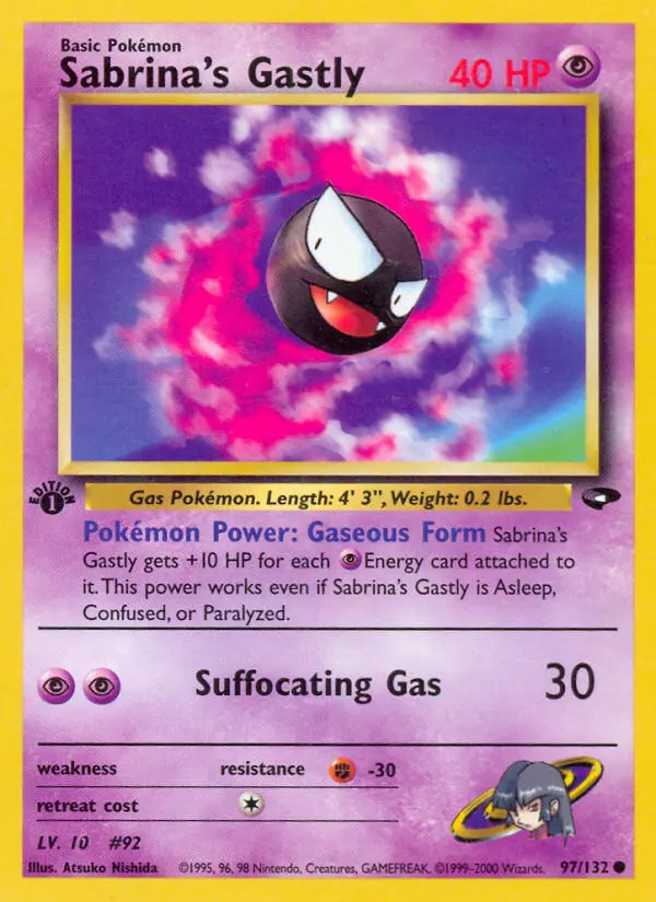 Sabrina's Gastly, 097/132