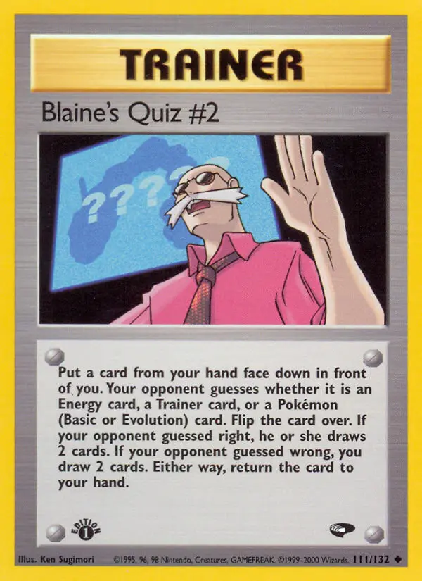 Blaine's Quiz #2, 111/132