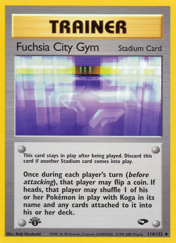 Fuchsia City Gym, 114/132