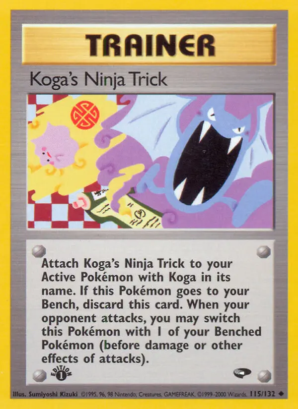 Koga's Ninja Trick, 115/132