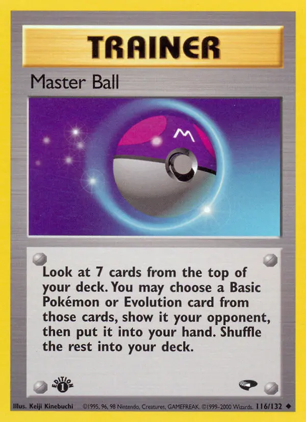 Master Ball, 116/132