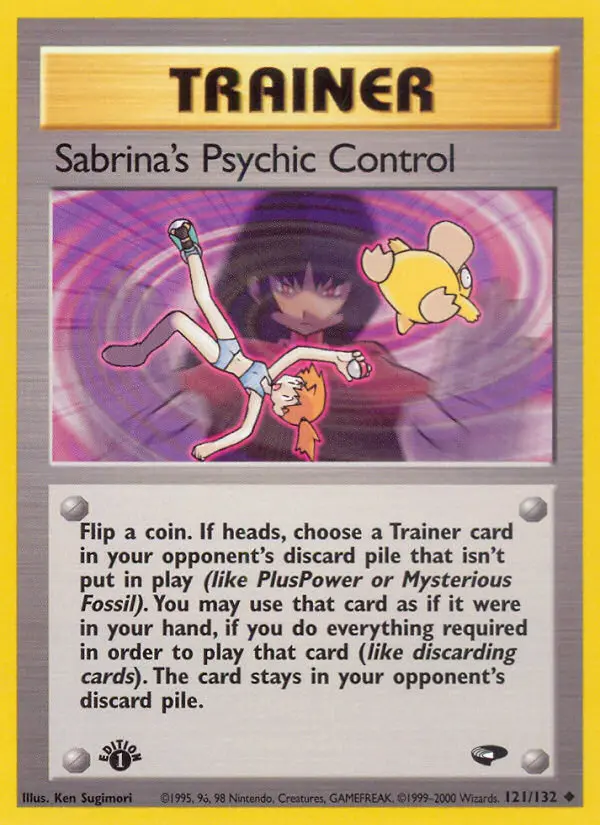 Sabrina's Psychic Control, 121/132