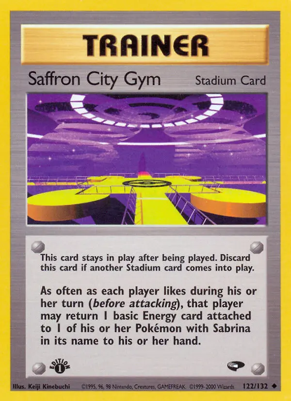 Saffron City Gym, 122/132