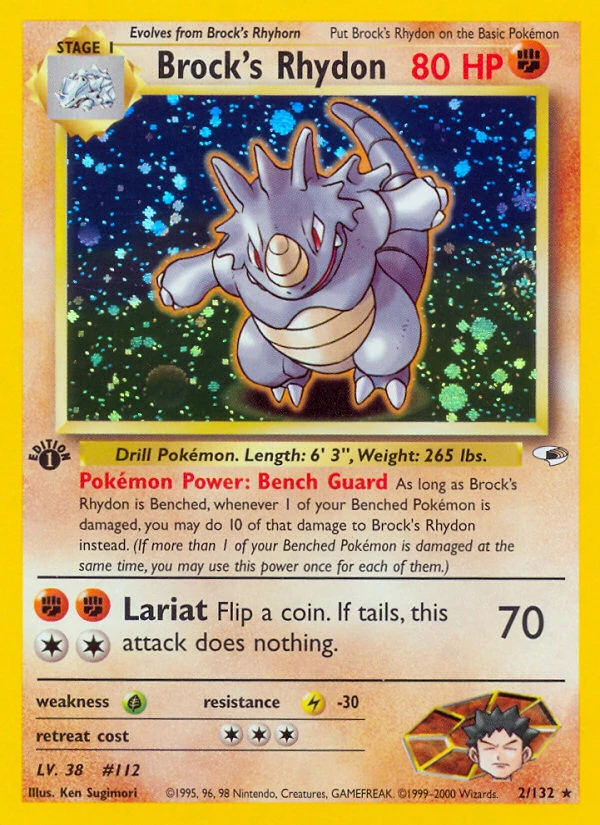Brock's Rhydon, 002/132