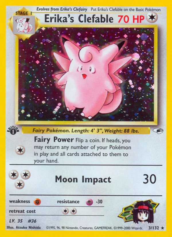 Erika's Clefable, 003/132