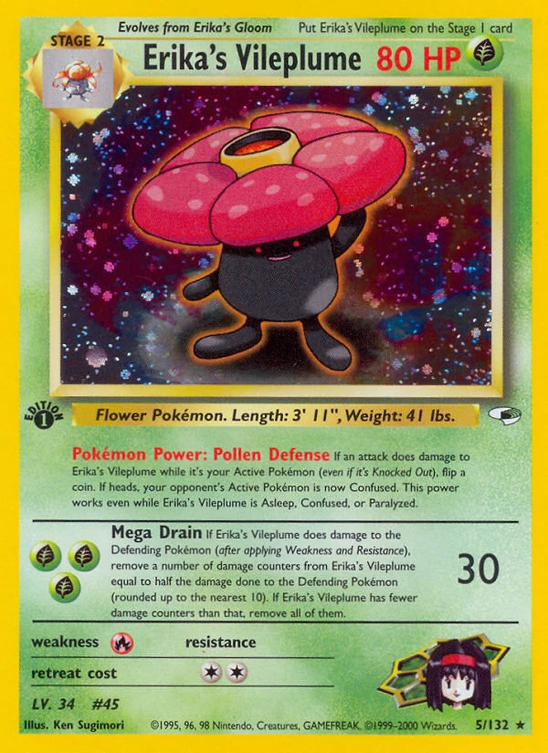 Erika's Vileplume, 005/132