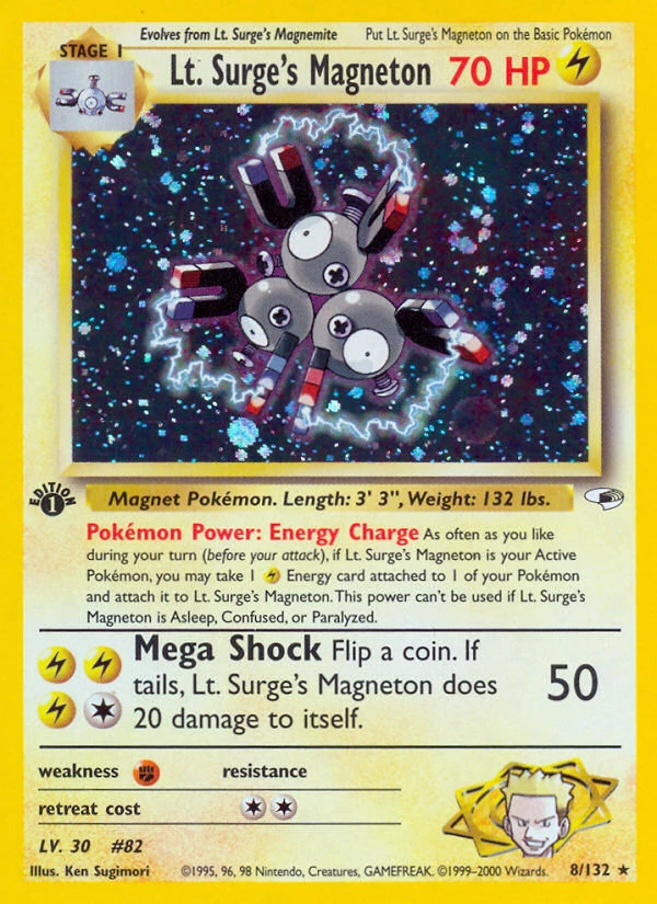 Lt. Surge's Magneton, 008/132