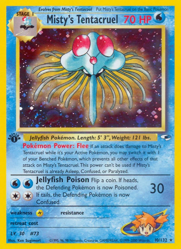 Misty's Tentacruel, 010/132