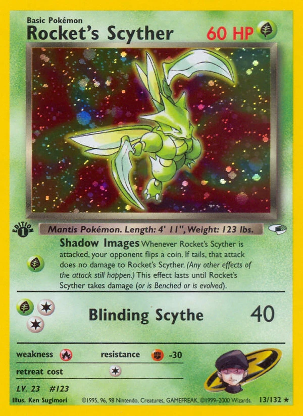 Rocket's Scyther, 013/132