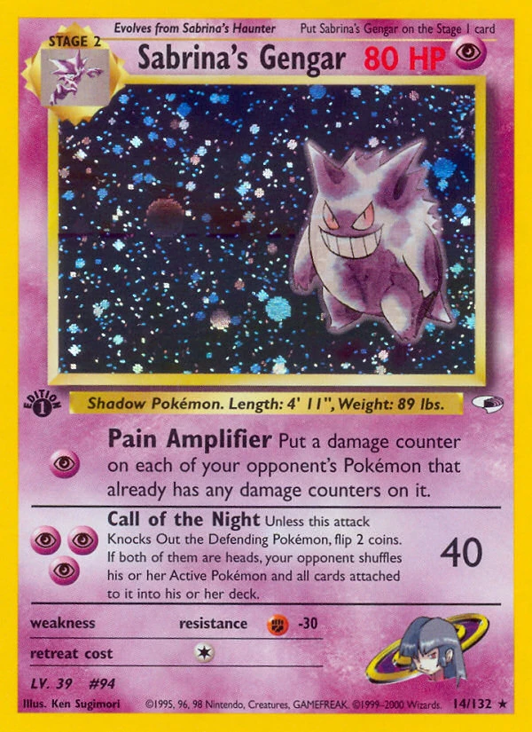 Sabrina's Gengar, 014/132