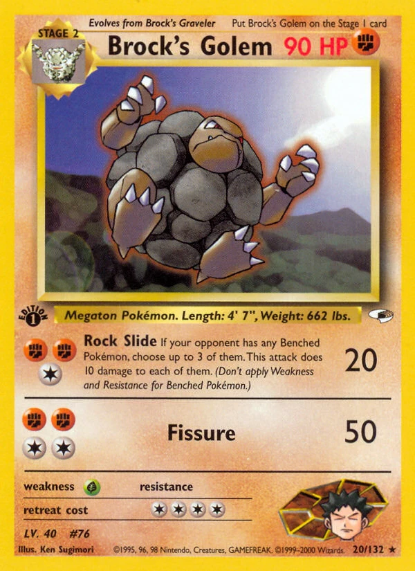 Brock's Golem, 020/132