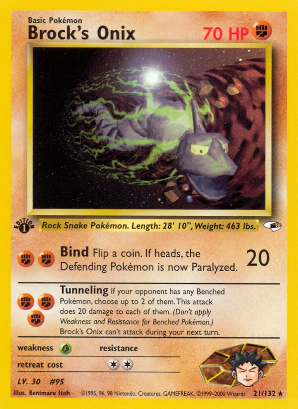 Brock's Onix, 021/132