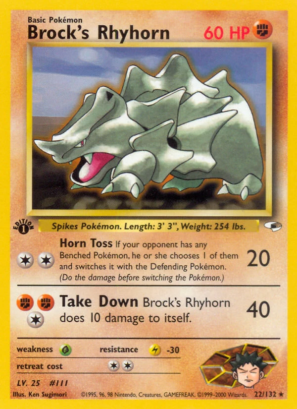 Brock's Rhyhorn, 022/132
