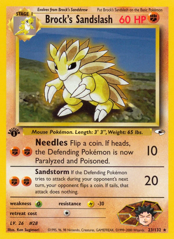 Brock's Sandslash, 023/132