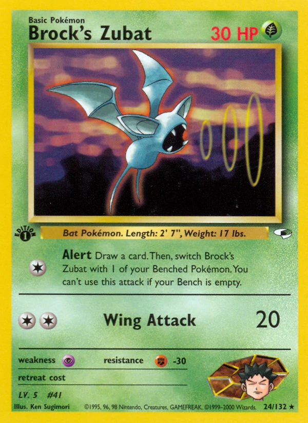 Brock's Zubat, 024/132